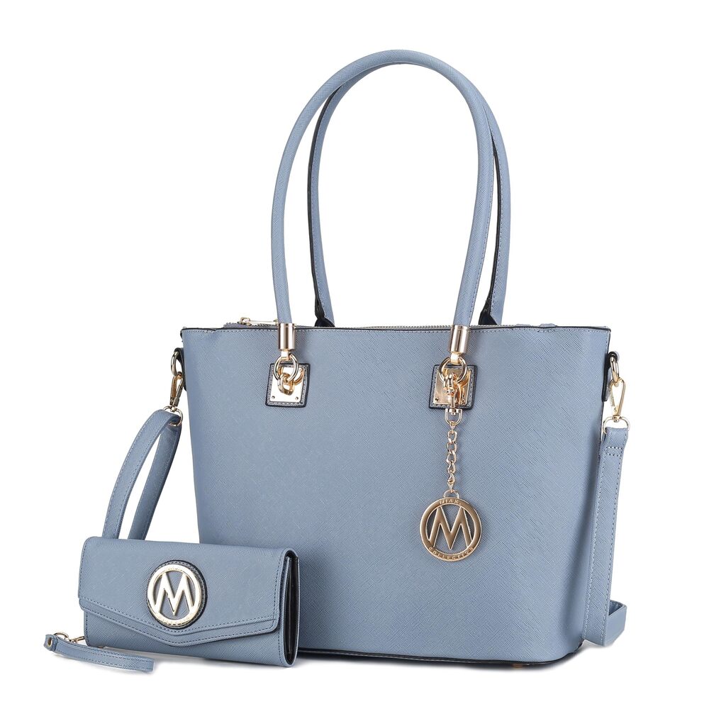 9411 Shoulder Handbag , PU Leather Pocketbook Crossover Top-Handle Purse